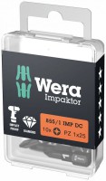 Wera 057620 Impaktor Bit-box 25mm PZ1 Pack 10 £23.99